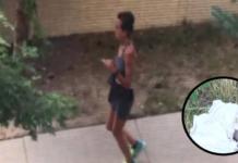 «La cagona loca», la runner más buscada en el vecindario por sucesos de mal gusto