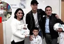 Cristiano Ronaldo recibió a la familia del niño fallecido en el terremoto de México