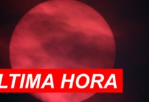 Estampa apocalíptica: El cielo de Gran Bretaña se tiñe de rojo a causa de los incendios