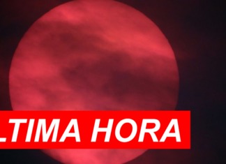 Estampa apocalíptica: El cielo de Gran Bretaña se tiñe de rojo a causa de los incendios
