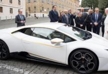 Esto es lo que hará el Papa Francisco con su nuevo «Papa Móvil» marca Lamborghini