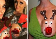 Locura navideña: Los suéteres coloridos se imponen para exhibir unos «renos» muy atrevidos