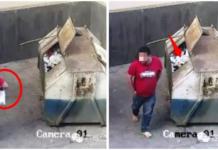 Un padre arroja a su bebé recién nacida a la basura porque pensó que moriría