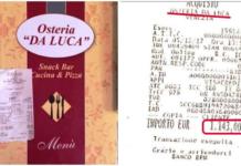 Multan con 20.000 euros a un restaurante que cobró más de 1.000 euros a turistas en Venecia