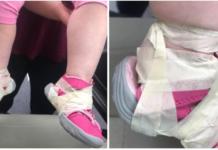 Le pegan con cinta adhesiva los zapatos a una niña «para que no se los pudiera quitar»