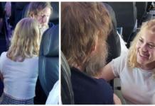 Una adolescente se convierte en el “ángel” de un pasajero ciego y sordo en el avión