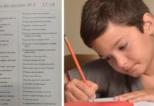 Los curiosos deberes de verano que un profesor les dio a sus alumnos de tercero