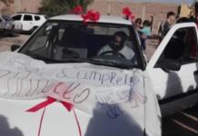 Lo sorprendieron al saber que le quemaron el auto en el que llevaba al hospital a su hija