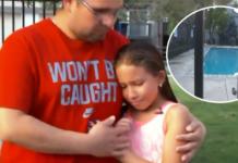 Una niña de 10 años se convierte en heroina tras descubrir un «bulto» en la piscina