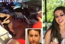 Un hombre le toca el trasero a una camarera y ella reacciona dándole su merecido