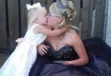 Una madre adolescente va con su hija a su graduación sorprendiendo a quienes la criticaron