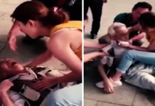 Una estudiante de medicina logra salvar a un anciano que sufrió infarto en la calle