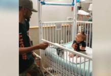 Un padre se une al «Level Up Challenge» para celebrar que su bebé logró sobrevivir