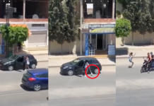 Una joven se lleva el susto de su vida mientras hace el «Kiki Challenge» en la calle Kiki Challenge