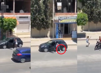Una joven se lleva el susto de su vida mientras hace el «Kiki Challenge» en la calle Kiki Challenge