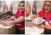 Graba un vídeo presumiendo los costosos regalos que le dio su novio y recibe crueles críticas