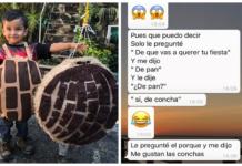 Un niño de 4 años celebra su fiesta de cumpleaños de «concha de pan” y se hace viral
