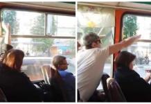 El épico enfrentamiento de 2 pasajeros por cerrar y abrir una ventana del bus se hace viral