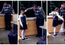 La reacción de una niña ante el severo regaño de su maestro se hace viral
