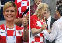 La presidenta de Croacia sorprende a todos los aficionados del fútbol en la final del mundial