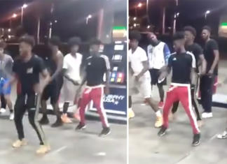 El baile de un grupo de adolescentes en una gasolinera sorprende a millones de personas