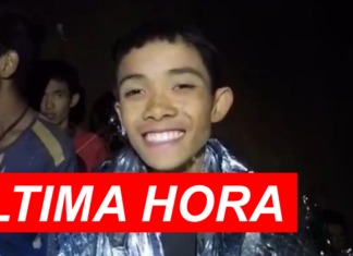 Rescatan a los 2 primeros niños atrapados en la cueva en Tailandia