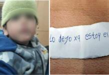 Abandonan a un bebé de tan solo un año con una desgarradora nota de su madre