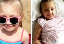 Una niña pierde sus extremidades por una repentina enfermedad y sus padres alertan a otros