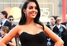 Georgina Rodriguez recibe duras críticas por su vestido en el Festival de Venecia