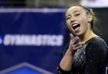 Una gimnasta logra la puntuación perfecta al unir acrobacias con los pasos de Michael Jackson