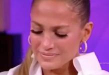 Jennifer López llora desconsolada en una entrevista y deja un emotivo mensaje a sus fans