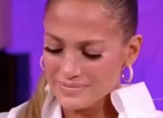 Jennifer López llora desconsolada en una entrevista y deja un emotivo mensaje a sus fans