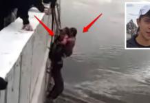 El heroico acto de un joven de 16 años salva a 2 niñas que cayeron a un lago congelado