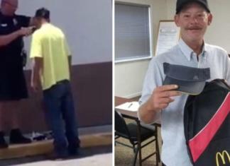 Un policía ayuda a un hombre sin hogar a conseguir empleo en McDonald’s con un noble gesto