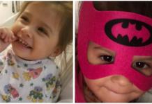 El papá de una niña de 2 años que lucha contra el cáncer la sorprende en el hospital