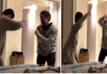 El emotivo vídeo de un padre bailando con su hijo autista cautiva miles de corazones