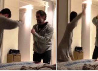 El emotivo vídeo de un padre bailando con su hijo autista cautiva miles de corazones