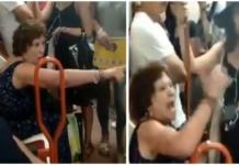 La reacción de un vagón de metro tras la agresión de una mujer a una niña por no ser española
