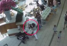 El dramático vídeo en el que 2 policías salvan a un bebé que se ahogó con un nugget de pollo