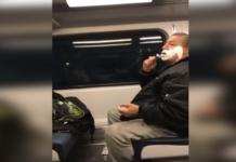La triste historia detrás del hombre que fue blanco de críticas por afeitarse en el tren
