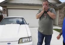 17 años después sus hijos lo sorprenden con el auto que sacrificó para salvar a su madre