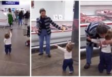 Derrite el corazón de millones con su adorable manera de saludar a todo el que se la cruce