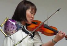 Manami Ito, una violinista que con sólo un brazo sorprende por su impecable talento Manami Ito