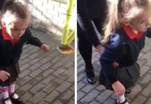 Una pequeña con parálisis cerebral conmueve al mundo al dar sus primeros pasos en la escuela Millie Hughes