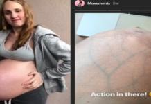 Embarazada de trillizos muestra el impactante crecimiento de su barriga semana a semana