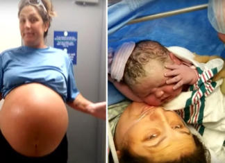 Nace una bebé tan grande que deja perplejos a los médicos y enfermeras en el quirófano