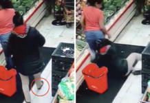 Las cámaras de seguridad revelan cómo una mujer fingió sufrir un accidente en un supermercado Falso Accidente en Nueva York