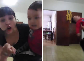 Se graba bailando con su pequeño hijo sin imaginar que el vídeo se haría viral