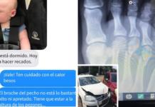 Una madre relata cómo el «incómodo» mensaje que le envió a su esposo salvó a su bebé