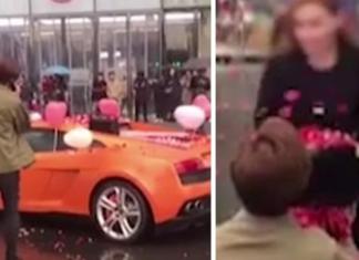 Rechaza la propuesta de matrimonio de su novio, aunque incluía un lujoso Lamborghini